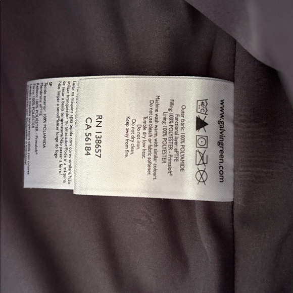 Galvin Green Vest NWOT Golf PrimaLoft Insulated Vest Black size X-LARGE - Picture 8 of 13